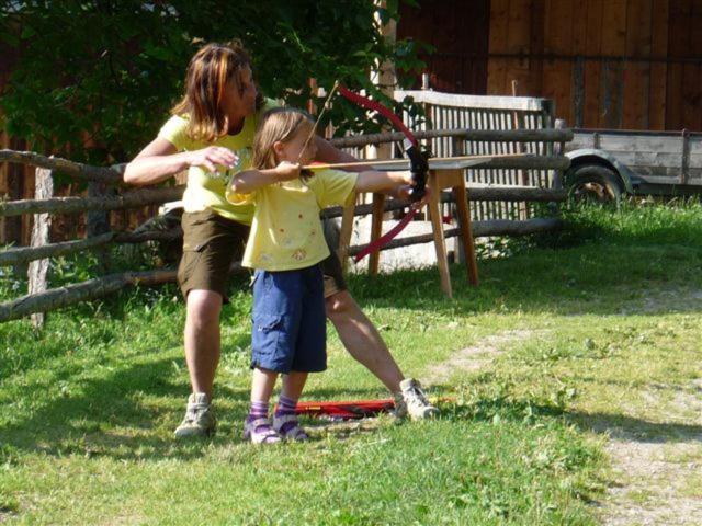 Sportbauernhof - Gasthaus Hochalmblick Krems in Kaernten Esterno foto