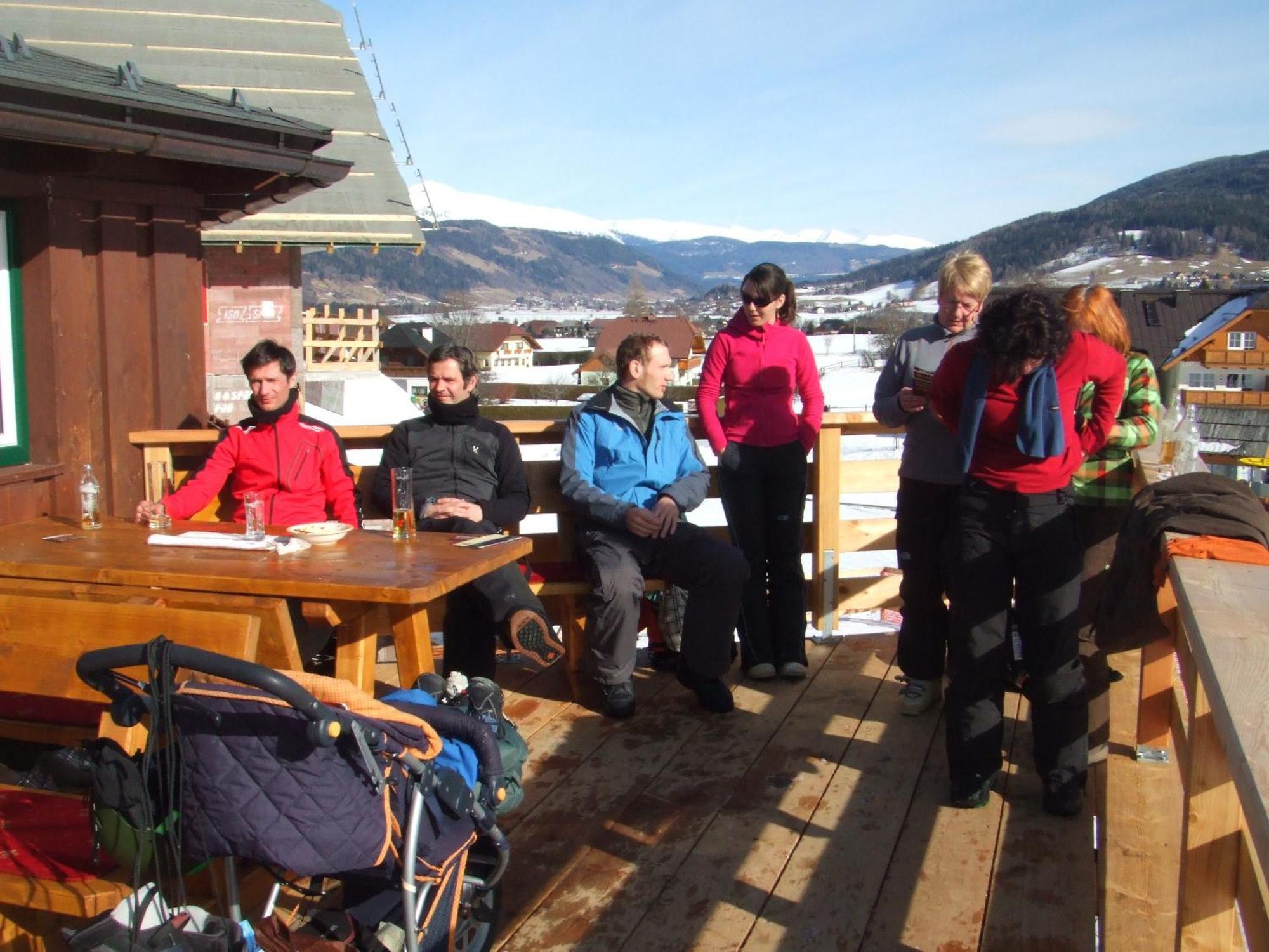 Sportbauernhof - Gasthaus Hochalmblick Krems in Kaernten Esterno foto